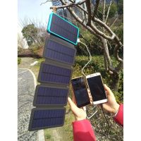 Yellowcards เพาเวอร์แบงค์ แบตเตอรี่สำรอง Power Bank solar cell ขนาด 26000mAh แผงโซล่าเซลล์ 4 แผง กันน้ำ มีไฟฉาย LED แหล่งจ่ายไฟกลางแจ้ง12V/220V เครื่องสำรองไฟ พาวเวอร์แบงค์มัลติฟังก์ชั่น พลังงานสำรองภายในบ้าน เครื่องสำรองไฟกลางแจ้ง