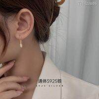 ? ornaments jewelry เครื่องประดับอัญมณี Jinmeiao S925 เข็มกลัดเงินต่างหูออกแบบซอกหญิงขั้นสูงต่างหูสตั๊ดเพชรออกแบบต่างหูหรูหราแสง