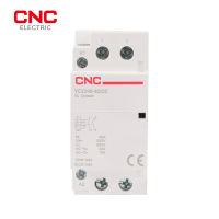 CNC YCCH6 2จุด25A 40A 220โวลต์230โวลต์5060เฮิร์ตราง Din ครัวเรือน Ac Modular คอนแทค2NO 2NC หรือ1NC