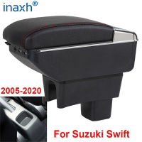 สำหรับ Suzuki Swift กล่องสำหรับ Suzuki Swift Car Armrest รถอุปกรณ์เสริมภายในรายละเอียดกล่อง Rfit อะไหล่2005-2023