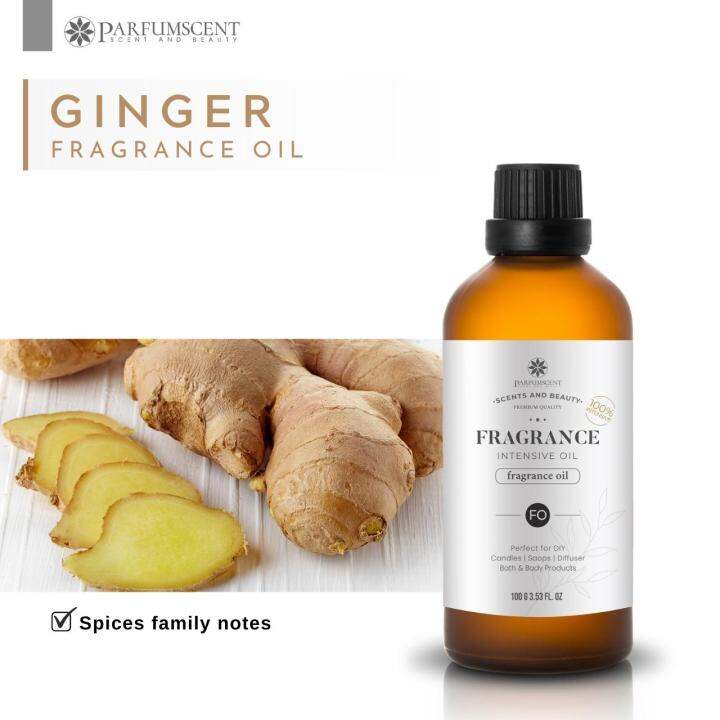 PARFUMSCENT หัวน้ำหอม กลิ่นขิง Ginger fragrance oil GF4736 Lazada.co.th