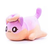 Meemeow Aphmau ตุ๊กตา Meeows อาหารแมวหมอนลายเบอร์เกอร์ Plushie Bunle Ahpmau French Fries ตุ๊กตาของเล่น Kawaii น่ารัก Plushy ตุ๊กตาแมว