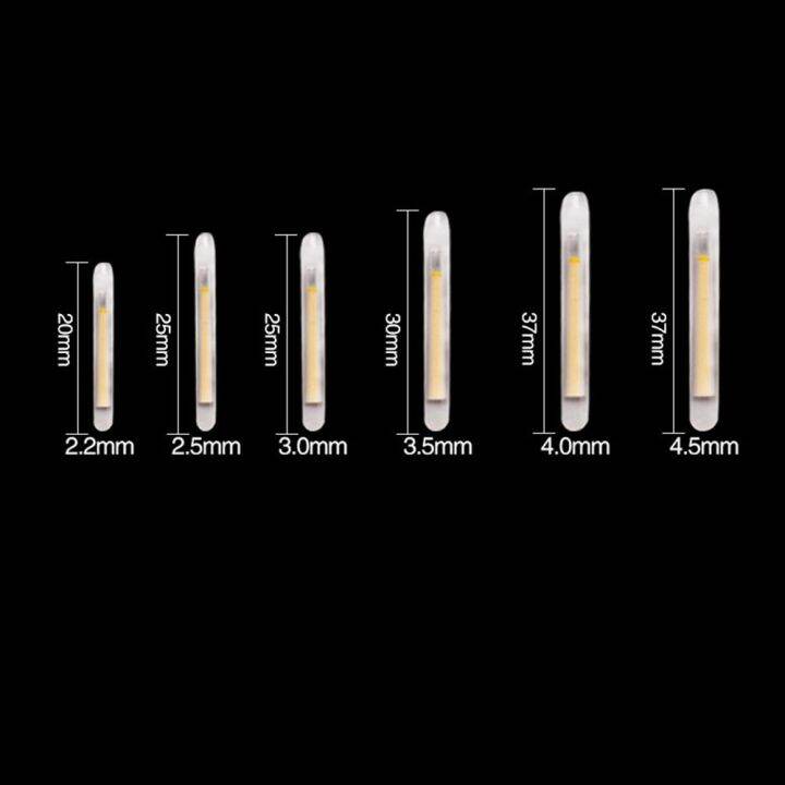 ltk376111-50ชิ้นสำหรับตกปลาตอนกลางคืนสว่างมากเป็นพิเศษแท่งเรืองแสงฟอกสี-peralatan-pancing-แท่งเรืองแสงสำหรับตกปลาไฟกลางคืนหยาบทุ่นตกปลาแท่งไฟ
