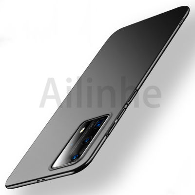 เคสโทรศัพท์กันกระแทกสำหรับ Huawei P20 P30 P40Pro Pro Lite E 4G 5G P Smart S Z Plus 2019เคสโทรศัพท์บางเฉียบยาก PC ผิวด้าน