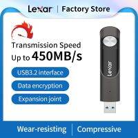 USB ความเร็วสูงแท่ง USB P30 Lexar หน่วยความจำการเข้ารหัสโลหะ3.2 Gen 1สูงสุด450เมกะไบต์/วินาที128GB 256GB 512GB 1TB Jumpsrive USB แฟลชไดรฟ์