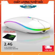 Chuột đèn không dây -Tặng lót chuột