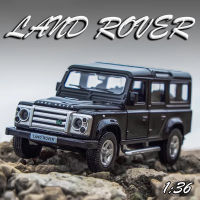 【RUM】1:36 Scale Land Rover Defender Alloy Car Model diecast car Toys for Boys baby toys birthday gift car toys kids toys car model car toys model coll