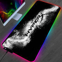 Rgb Mausepad แผ่นบันทึก Gamer เมาส์ M Ousepad Xxl ไฮเปอร์ X พรมปูพื้น Largo ข้อความเหมือนกับแป้นพิมพ์ Mause อะนิเมะอุปกรณ์คอมพิวเตอร์เสื่อ Xxxl เสื่อ