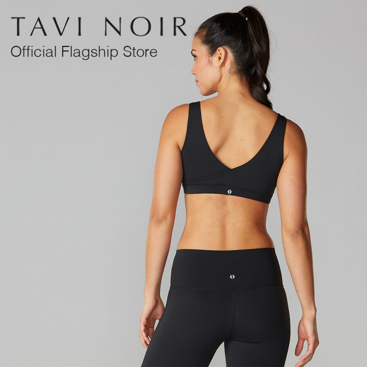 tavi-noir-แทวี-นัวร์-บราออกกำลังกาย-tie-front-bra