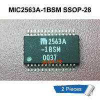 2Pcs 2563A-1BSM SSOP-28 MIC2563A-1BSM 2563A-1BSM MIC2563A 1BSM SSOP28 SMD ช่องคู่ PCMCIA/CardBus Power Controller