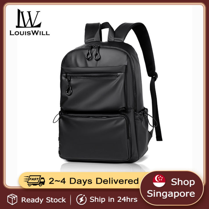 LouisWill Men Laptop Backpack Waterproof Travel Backpack Bag