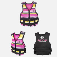 New Neoprene Buoyancy Vest Kids Adult Ladies Swimming Rafting Life Jacket Portable Professional Water Sports Safety Life Jacket