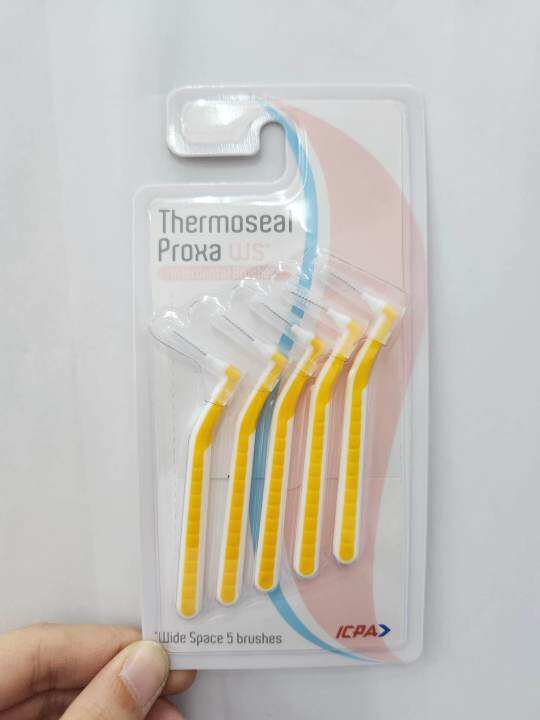 THERMOSEAL PROXA NS/WS INTER ORAL DENTAL BRUSHER 5'S Lazada