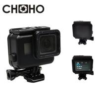 【LZ】✜✇  Capa à prova dágua para gopro proteção para mergulho touch suporte cor preta gopro hero 5 6 7 black go pro acessórios