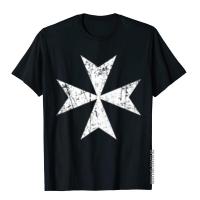 Maltese Cross Small Breastpocket White Tshirt Tshirts For Men Beach T Popular Unique