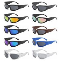 【CW】ↂ  2023 New Polarized Punk Sunglasses Men Outdoor Cycling Glasses Driver Goggle Shades UV400 Eyewear