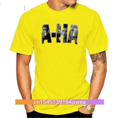 New a-ha T shirt a ha aha take on me pop 80s eighties back norwegian