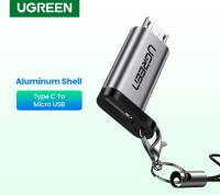 UGREEN รุ่น 50590 Adapter TypeC Male to Micro USB Female To Male Converters Charger Data Cable USBC USB C Adapter