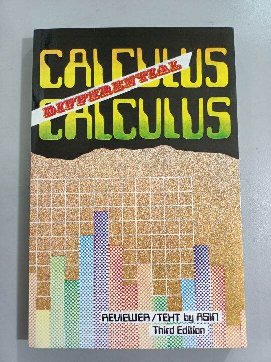 Differential CALCULUS Reviewer/Text third edition ByAsin Lazada PH