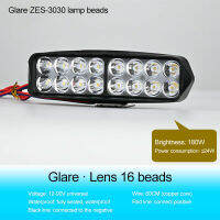 ไฟ LED ไฟหน้ารถยนตย์ รถมอเตอร์ไซค์16LED 12V-80V