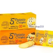 Bánh Khoai Tây 5 Potato Crisps 600gr - 20g x 30 gói