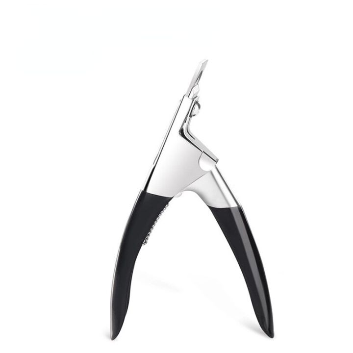 fake-nail-cutter-type-u-word-false-tips-professional-nail-clippers-straight-edge-cutters-manicure-pliers-guillotine-nail-capsule