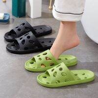 Bathroom Slippers Non Slip Eva Shower Slides For Women Men 2023 New Summer Hollow Out Flip Flop Indoor Home Soft Sole Sandals