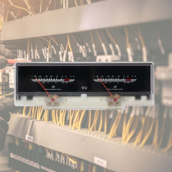 double-pointer-vu-meter-stereo-audio-amplifier-board-db-sound-level-indicator-meter-adjustable-backlight-with-driver