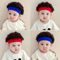 ❡☎ Qiu dong season male baby wig baby hat curl explosion head boy lovely boy children funnythe spring and autumn