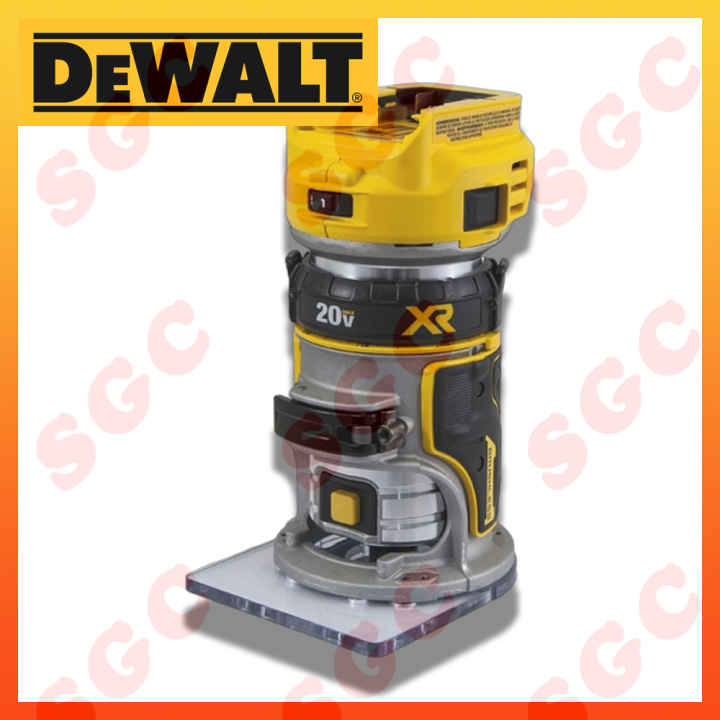 dewalt-dcw600n-dewalt-เครื่องเซาะร่อง-เครื่องเซาะร่องไฟฟ้า-เครื่องเซาะร่องไร้สาย-trimmer-ทริมเมอร์-1-2-นิ้ว