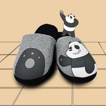 We bare bears 2025 bedroom slippers