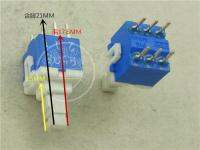 ITT PVA Mixer Self-Locking Switch 2X3 Pin Arrangement 201