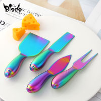 4PcsSet Cheese Tools Stainless Steel Cheese Sets Kitchen Utensils Cutter Slicer Chef Spatula Pan Cake Tool Cheese Grater