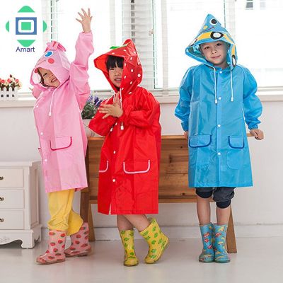 Kids Rain Coat Animal Style Children Waterproof Raincoat Rainwear Uni Cartoon Kids Raincoats