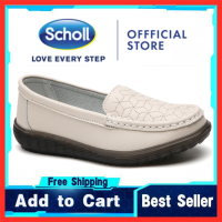 รองเท้าผู้หญิง Scholl Scholl รองเท้าแตะหนังของผู้หญิงรองเท้าสตรี Kasut Wanita รองเท้าแตะลำลอง Scholl รองเท้าแตะสตรี Scholl สำหรับผู้หญิง Scholl รองเท้าแตะโบฮีเมียผู้หญิงรองเท้าโบ้ทรองเท้าโลฟเฟอร์แบน