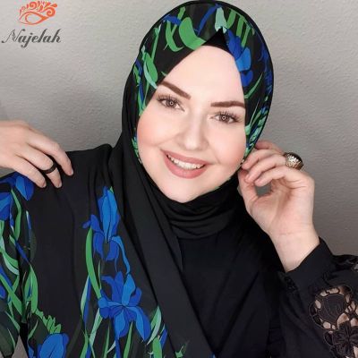 【YF】 Chiffon Long Hijab Abaya Hijabs For Woman Abayas Jersey Scarf Muslim Dress Women Turbans Turban Instant Head Wrap Shawl