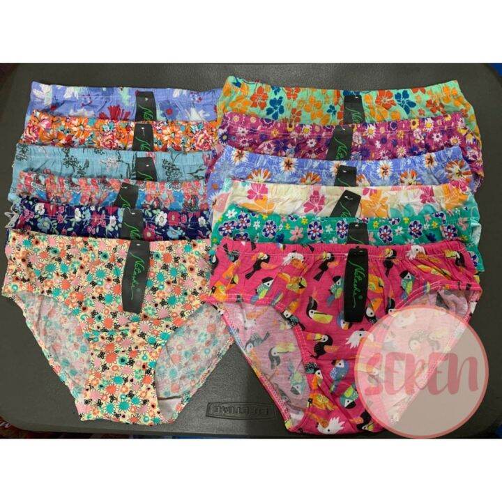 Cod 12 Pcs Womens Natasha Panty Underwear Lazada Ph 6788