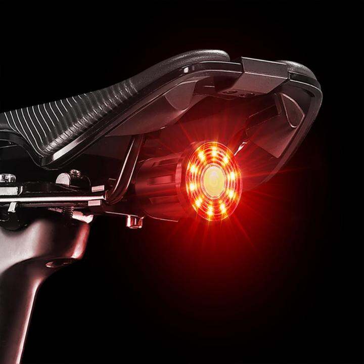 ความสว่างสูงเตือนความปลอดภัย-led-ไฟท้ายจักรยานปั่นจักรยานตะวันตก-สินค้ามาใหม่มี6โหมดชาร์จ-usb-ได้เพื่อความปลอดภัยเมื่อเบรก