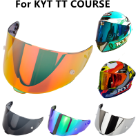 TTC หมวกกันน็อค Visor โล่สำหรับ KYT TT หลักสูตรหมวกกันน็อครถจักรยานยนต์ Visor กระจกป้องกันรังสียูวีความแข็งแรงสูง Capacetes อุปกรณ์เสริม