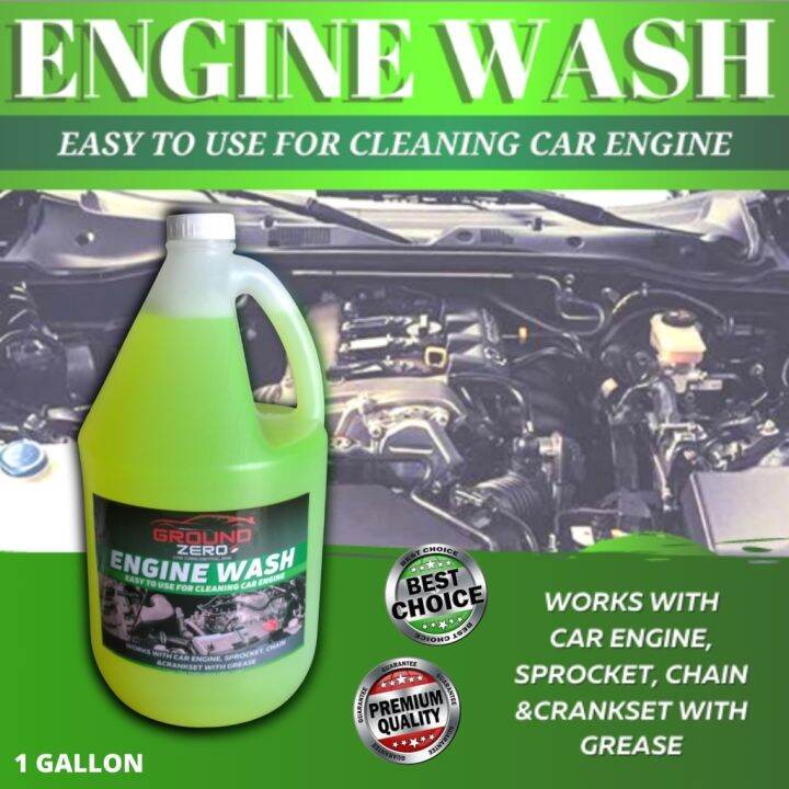 Oona W Engine wash Premium Degreaser 1Gallon cleaning engine grease remover stain remover engine