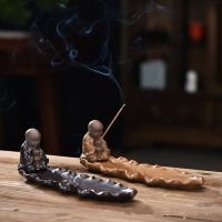 Ceramics Aromatic Censer Home Decor Incense Stick Holder Buddhist Aromatherapy Incense Censer Office Teahouse Decorate