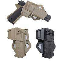 Tactical Mi-Lit-Ary Holster For Colt 1911 With Flashlight La-Ser Right Hand Waist Holster Hun-Ting Accessory