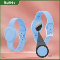 F8C503Y กันน้ำกันน้ำได้ สายนาฬิกาสำหรับ airtag เครื่องติดตามเด็ก ปรับได้ปรับได้ Finger Bubble stress reliever bands ของขวัญสำหรับเด็ก ป้องกันรอยขีดข่วน สายนาฬิกาซิลิโคน สายรัดข้อมือ