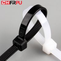 Self theft Nylon Wire Organizer and Cables 100pcs Plastics Cable Zip Ties Strong Plastic Fixations Load Fastening Straps