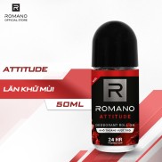 Lăn khử mùi Romano Attitude đỏ 50 ml