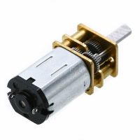 3V/6V/12V N20 Reduction Gearbox Slow Speed Metal Motor Gearwheel 15/30/50/60/100/200/300/500/1000RPM