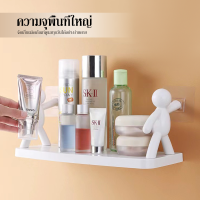 ชั้นวางของในห้องน้ำ ชั้นวางของ ไม่ต้องเจาะผนัง ชั้นวางของในห้องน้ำชั้นวางของติดผนังเข้ามุม ชั้นวางติดผนัง