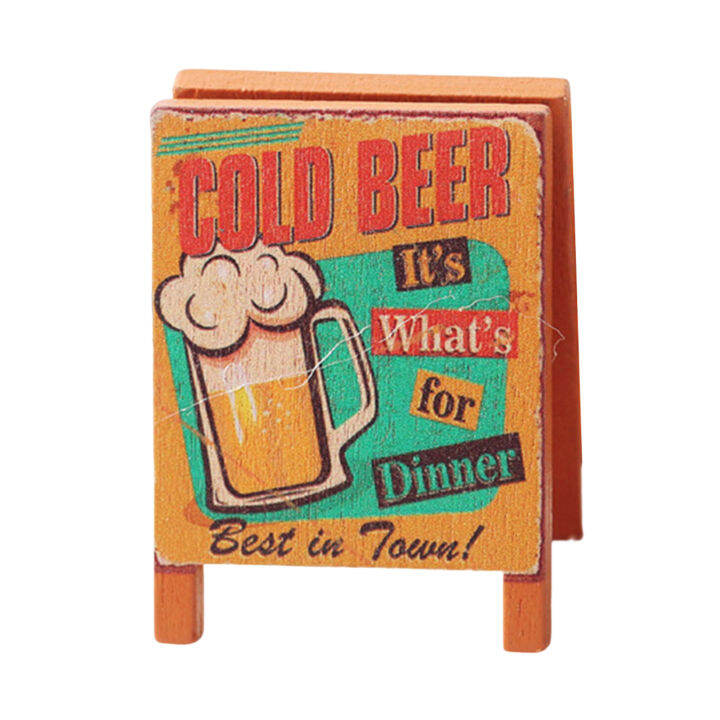 TDS Mini Signboard Small Realistic Fine Workmanship Attractive Eye