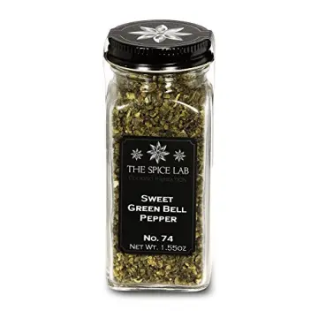 The Spice Lab Red or Green Bell Pepper Flakes- Sweet Dehydrated Bell P