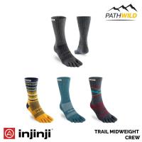 INJINJI TRAIL MIDWEIGHT CREW ถุงเท้าแยกนิ้ว ถุงเท้ากีฬา ถุงเท้าออกกำลังกาย